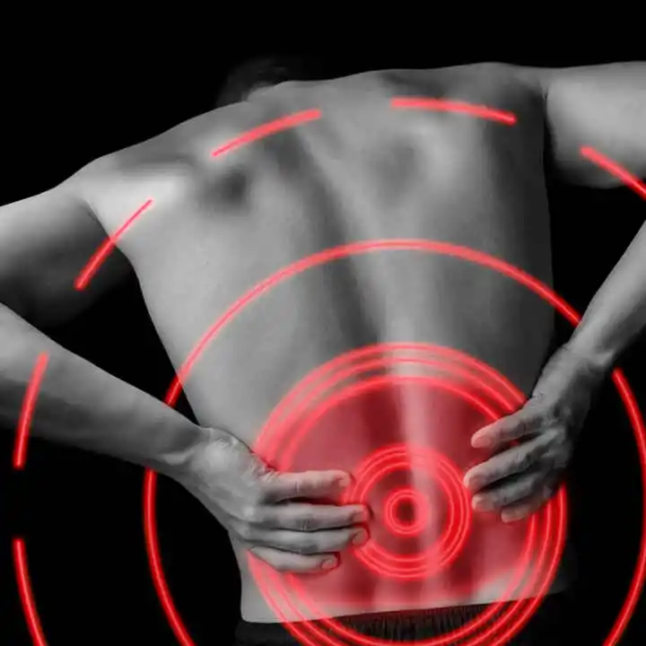Rückenschmerzen Training bei Problemen mit der Bandscheibe?