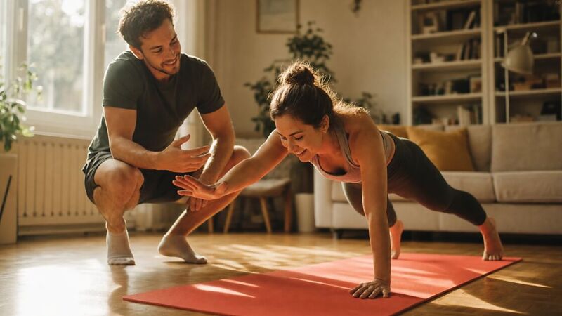 Kommt der Personal Trainer auch nach Hause?