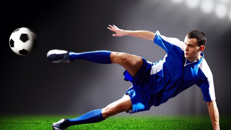 Starke Muskeln für Fußball, Laufen und Radfahren