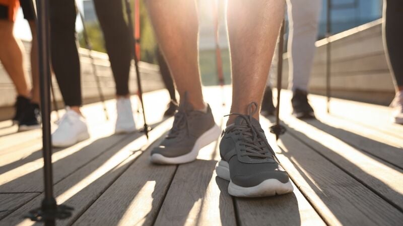 Die häufigsten Fehler beim Nordic Walking