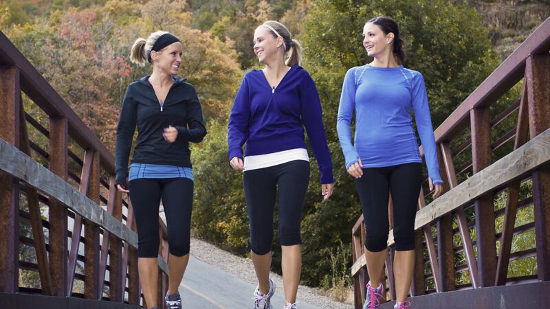 Gehen statt Joggen
