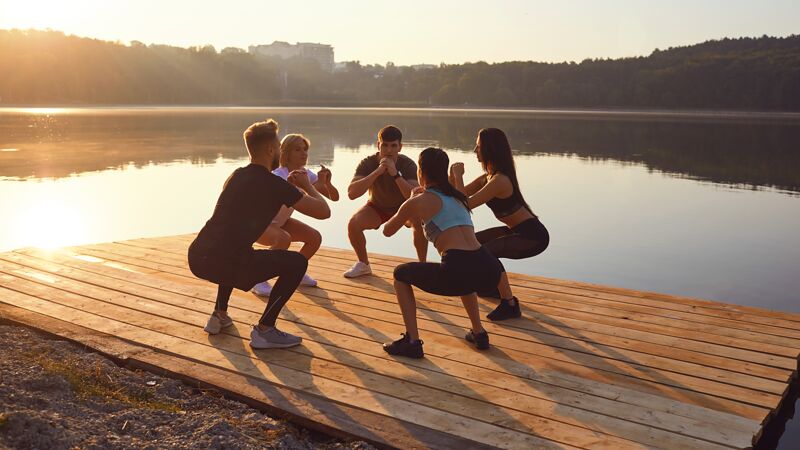 Aqua Fit - Sommergymnastik am See