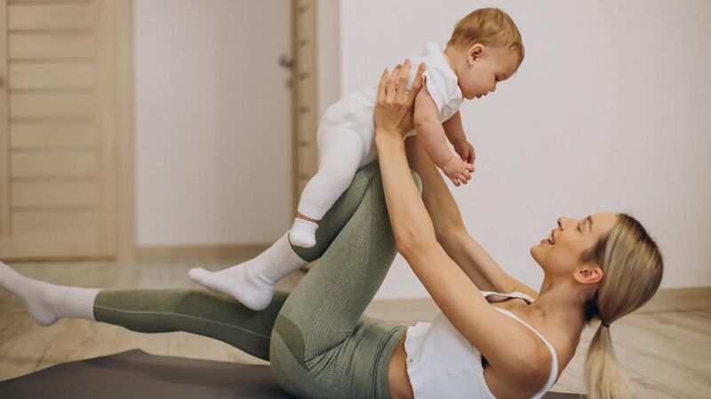 So geht schlank und fit, Mamas!