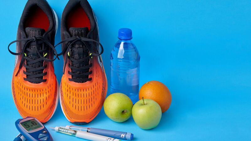 Wie viele Diabetiker fit bleiben können